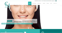 Desktop Screenshot of clinicamontecarmelo.es